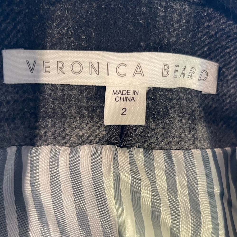 Veronica Beard Black and Gray Plaid Blazer - Picture 10 of 15